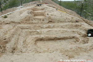 Pond excavation